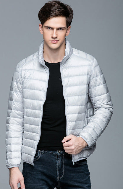 Men's Winter Duck Down Puffer Jacket