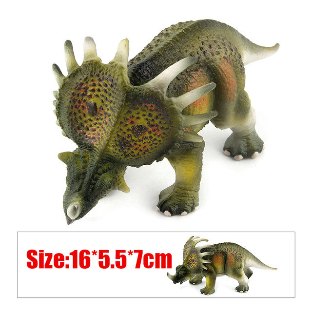 8 Styles Action Figure Plastic Jurassic Dinosaurs