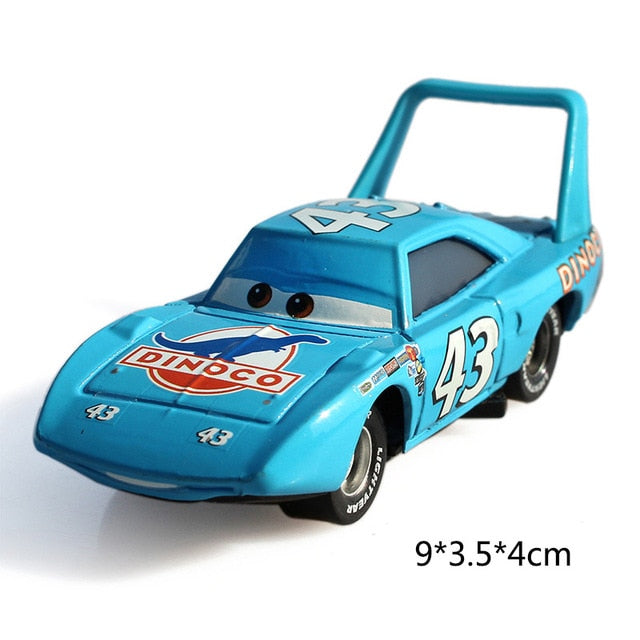 Disney Pixar Cars 3 2 Lightning McQueen 1:55 Mack Truck The King Diecast Metal Alloy Model Figures Toys Gifts For Kids brand toy