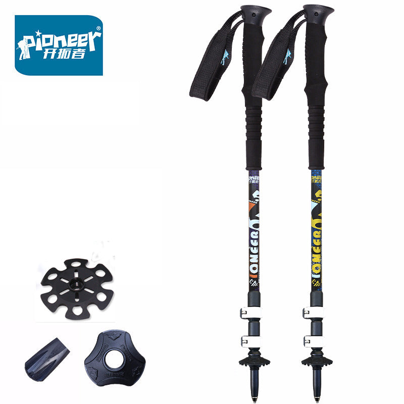 Ultralight Aluminum Trekking Hiking Poles