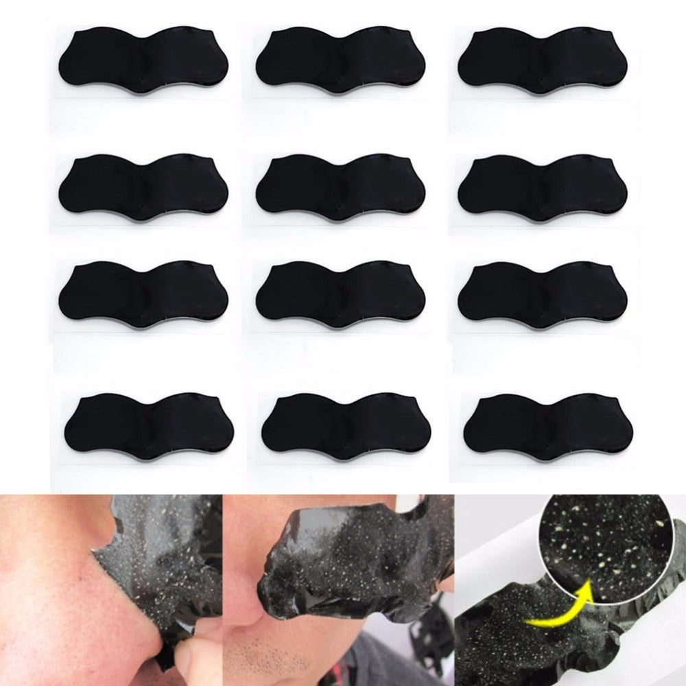 Charcoal Blackhead Removal Nose Face Mask Strips