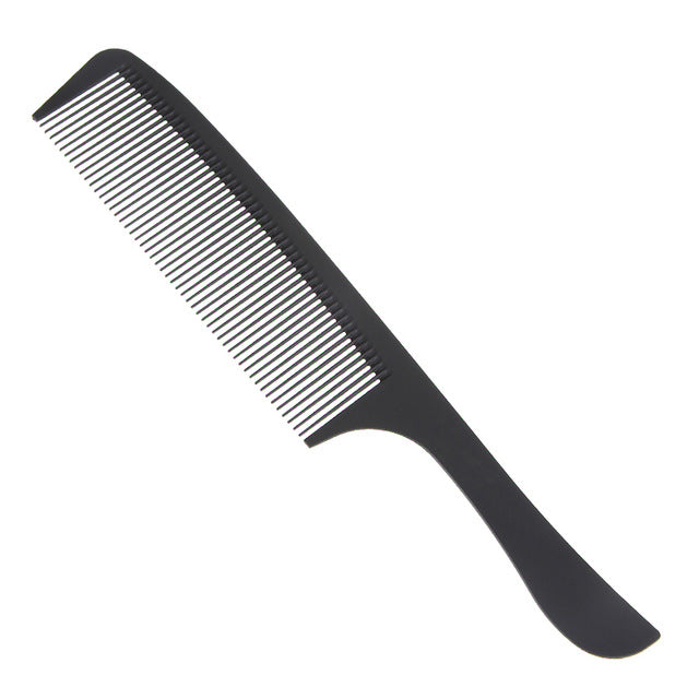 Pro Salon Barber Styling Hairdressing Black Carbon Combs