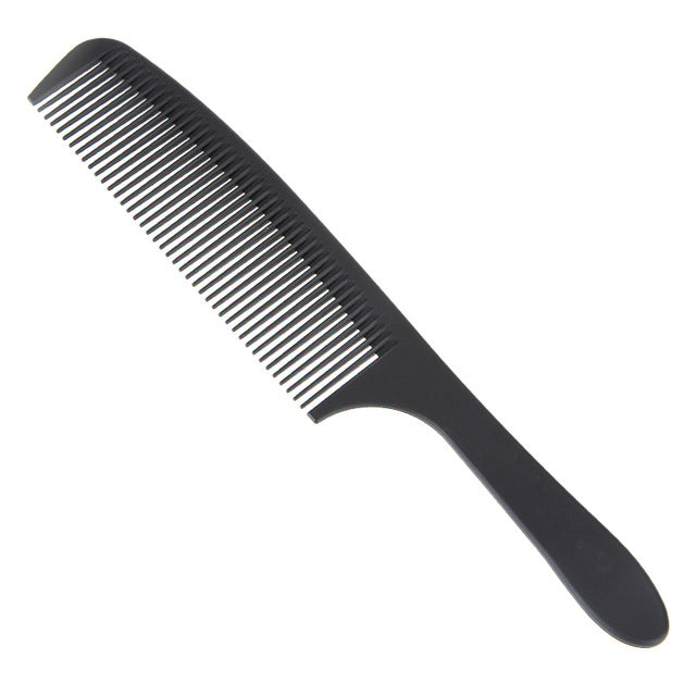 Pro Salon Barber Styling Hairdressing Black Carbon Combs