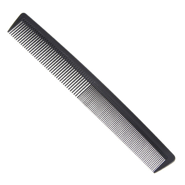 Pro Salon Barber Styling Hairdressing Black Carbon Combs