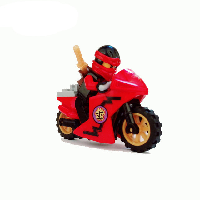 Ninja Motorcycle Building Blocks Bricks toys