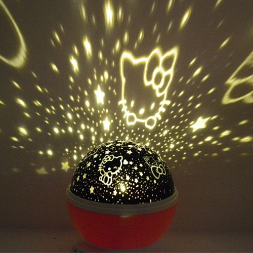 Rotating Night Sky LED Star Projector