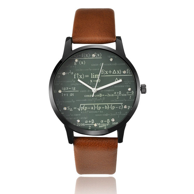 MILER Unique Wrist Watch Men Watch Leather Men's Watch Fashion Mens Watches Clock erkek kol saati relogio masculino reloj hombre