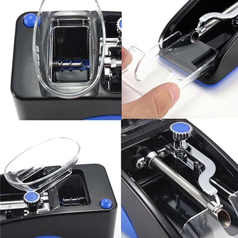 1pc Electric Easy Automatic Cigarette Rolling Machine Tobacco Injector Maker Roller Drop Shipping