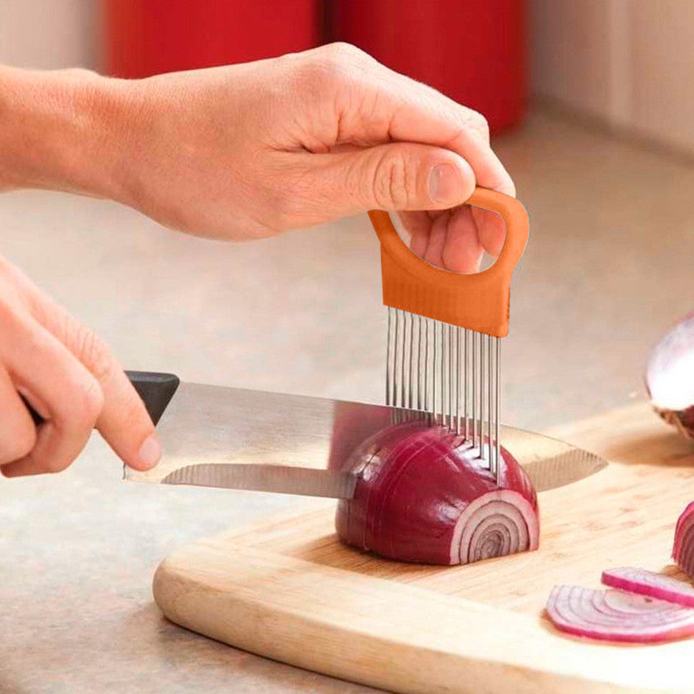 Vegetable Slicer Cutting Aid