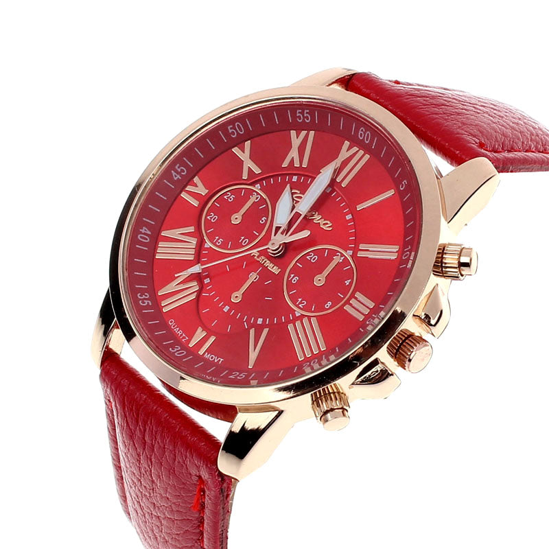 Splendid Fashion hours Casual Womens Retro Design Leather Band Analog Alloy Quartz Wrist Watch lady dress watch