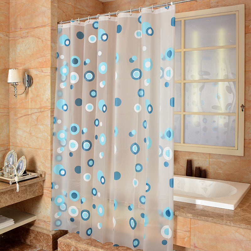 High-grade anti-mildew waterproof shower curtain hotel curtains for bathroom curtains thickened PEVA home bathroom curtain