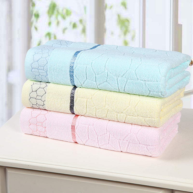 High Quality Textile Scale Pattern 100% Cotton Soft Bath Towels