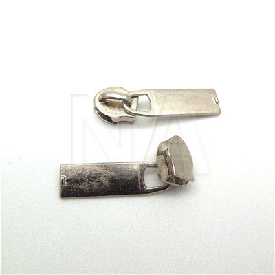 3# 25pcs Alloy Metal Zipper Sliders For Nylon Plating