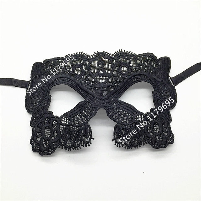 Black Lace Masquerade Mask