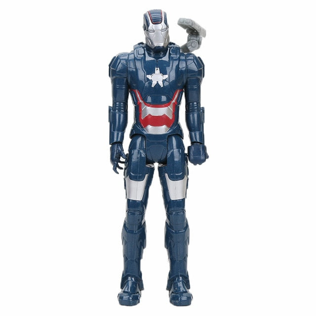 30CM The Avengers Superhero Figure Thor Captain America Wolverine Spider Man Iron Man Collectible Model Dolls Hasbro Marvel Toys