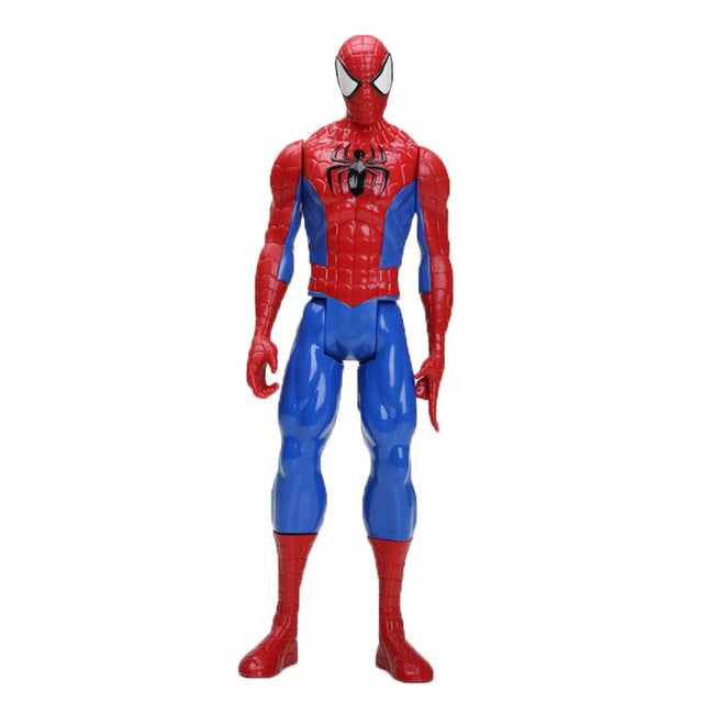 30CM The Avengers Superhero Figure Thor Captain America Wolverine Spider Man Iron Man Collectible Model Dolls Hasbro Marvel Toys