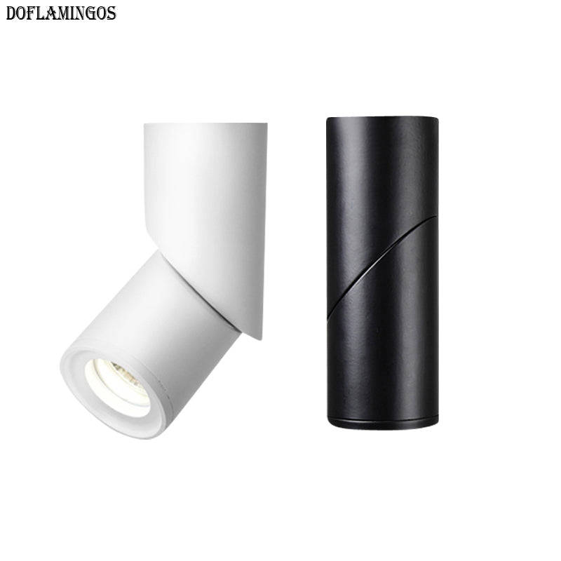 Doflamingo Modern advanced LED Spotlight 12W degree rotation Aisle lamp spotlight LED Indoor Home Down light AC 85-265V