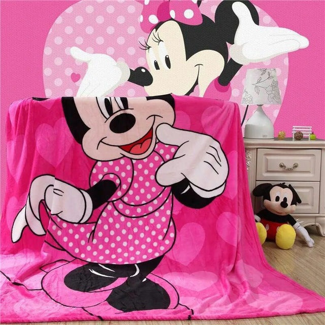 Mickey Mouse Soft Flannel Blanket Throw