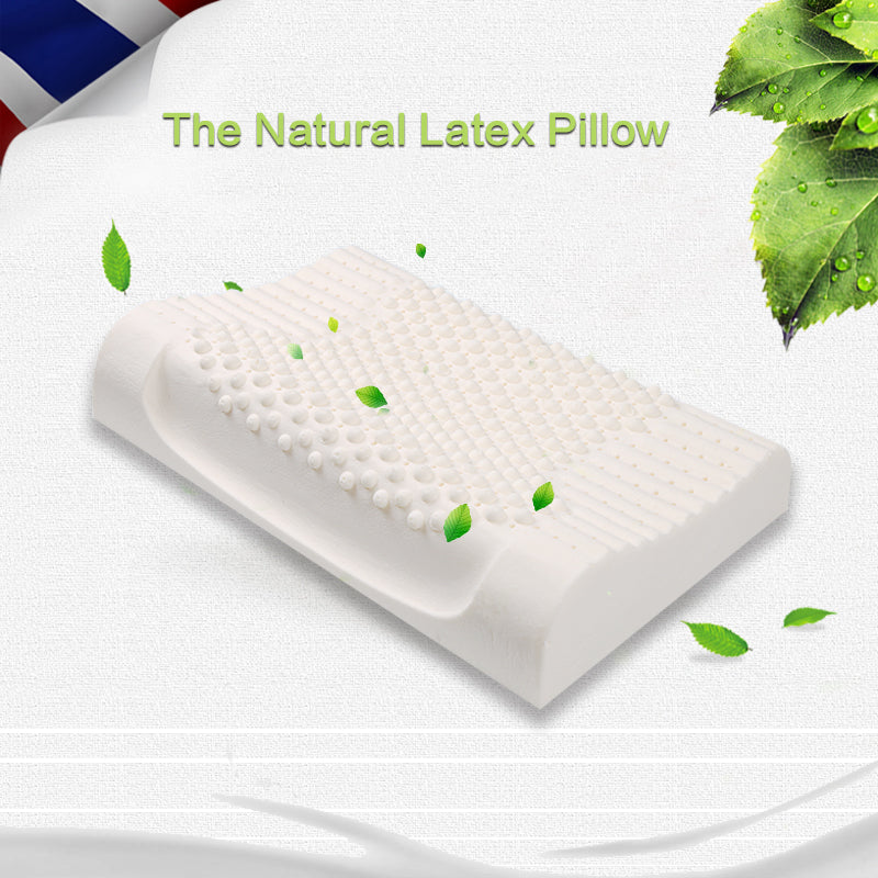 Natural Latex Comfort Therapy Cotton Pillow