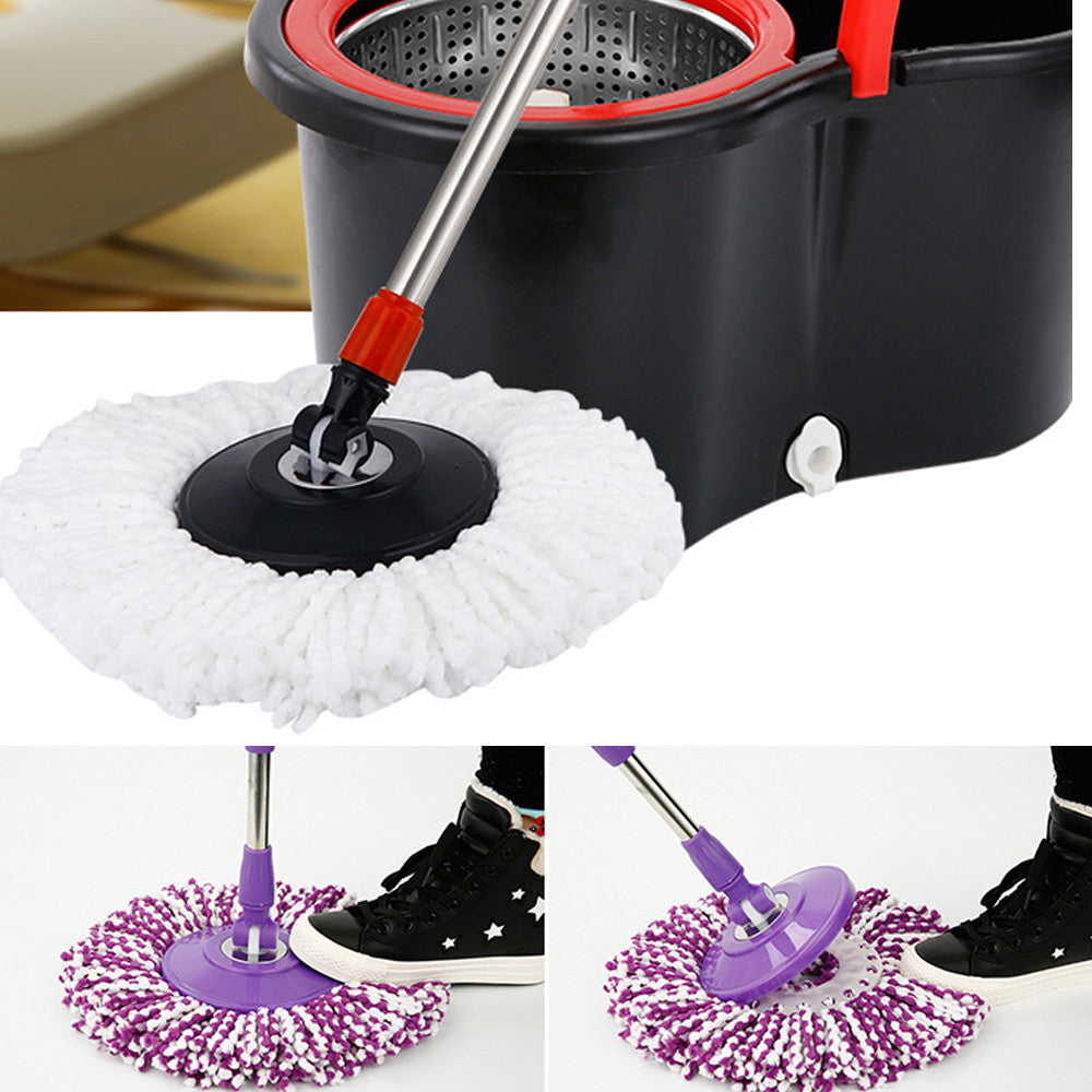 360 Degree Rotating Easy Magic Microfiber Floor Mop