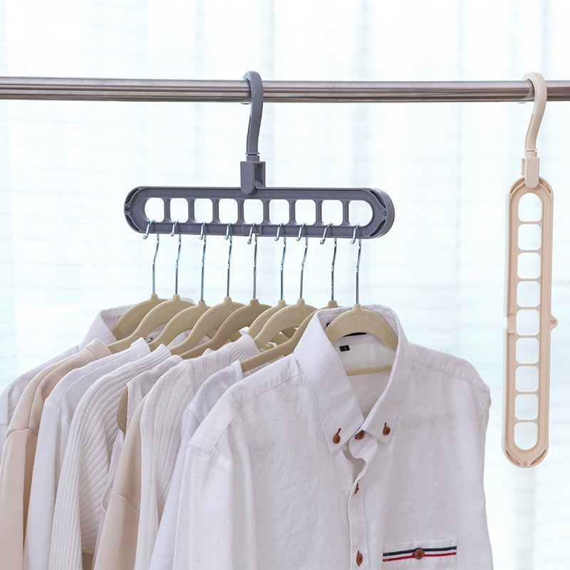 Multi-Support Closet Clothing Hanger
