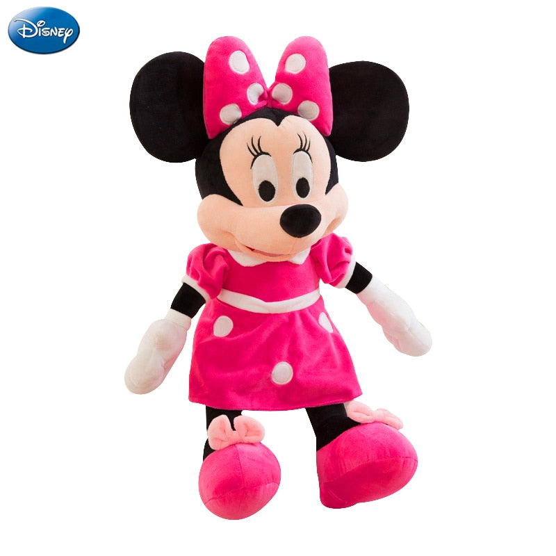 40cm Disney Mickey Mouse Minnie Animal Stuffed Plush Toys Kawaii Doll Christmas Birthday Gift For Children Kid Girl