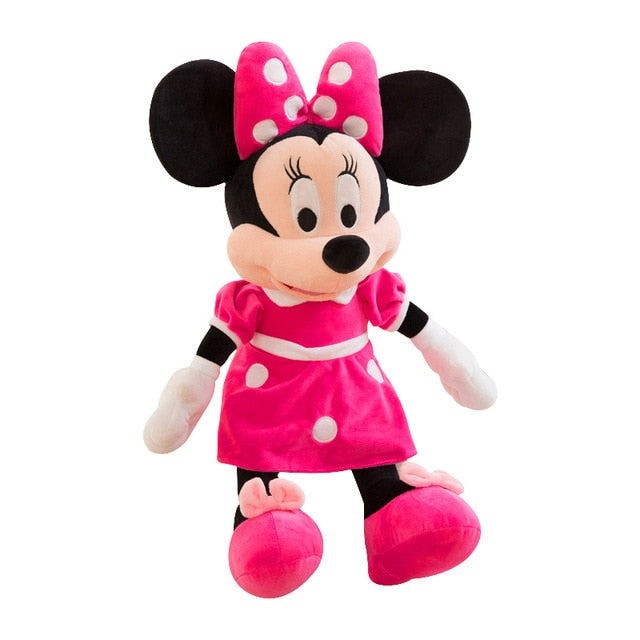 40cm Disney Mickey Mouse Minnie Animal Stuffed Plush Toys Kawaii Doll Christmas Birthday Gift For Children Kid Girl