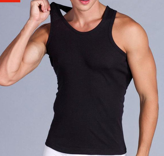 Men's Close-Fitting Fitness O-Neck Tank