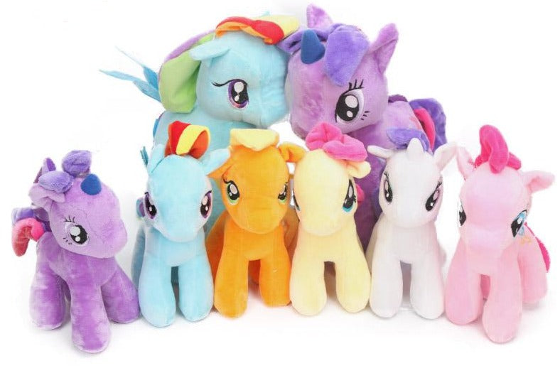 22-40cm Friendship is Magic My Little Pony Toys Princess Cadence Celestria Rainbow Dash Pinkie Pie Pony Plush Soft Stuffed Dolls