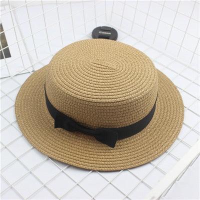 Cute Straw Woven Summer Brim Hat