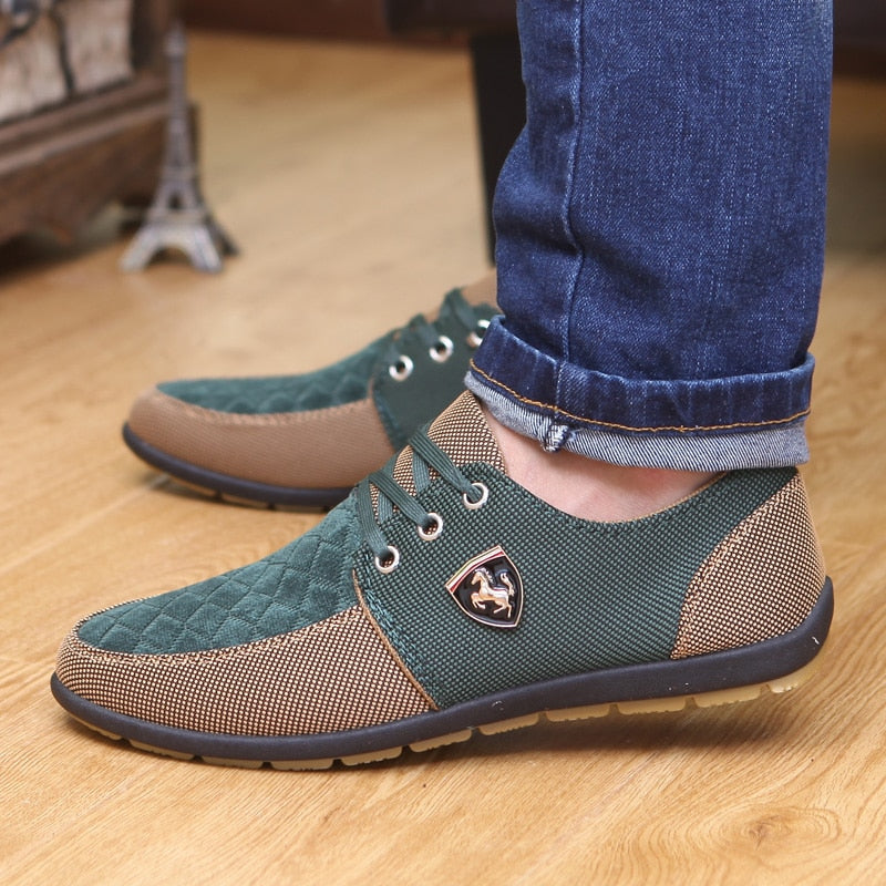 Men's High Fashion Breathable Canvas Sneakers
