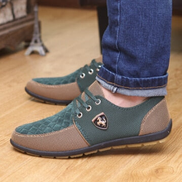 Men's High Fashion Breathable Canvas Sneakers