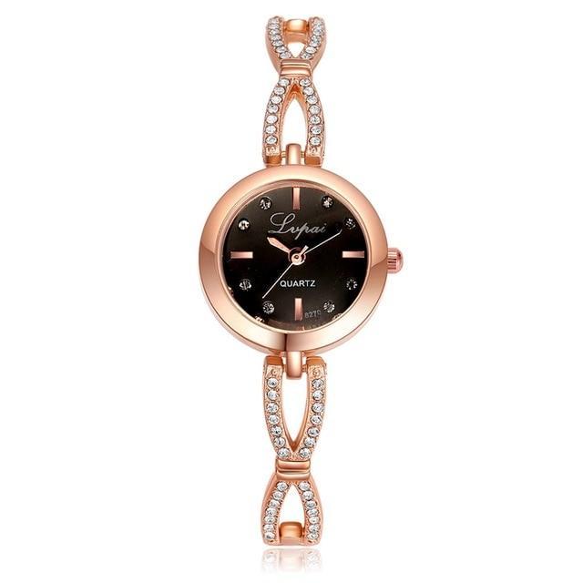 Women's Luxury Crystal Braided Band Quartz Watch