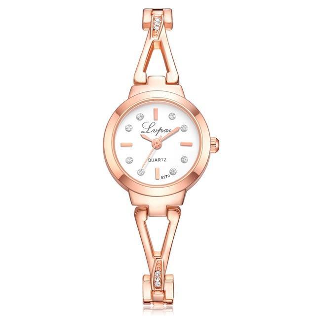 Women's Luxury Crystal Braided Band Quartz Watch