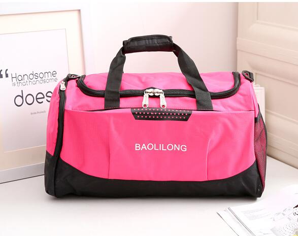 Professional Waterproof Fitness Trainers Bag with Shoes Pocket