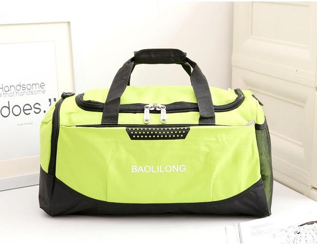 Professional Waterproof Fitness Trainers Bag with Shoes Pocket