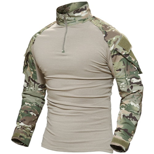 Men's Tactical Long Sleeve SWAT Combat T-Shirt