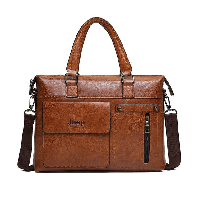 jeep leather bag