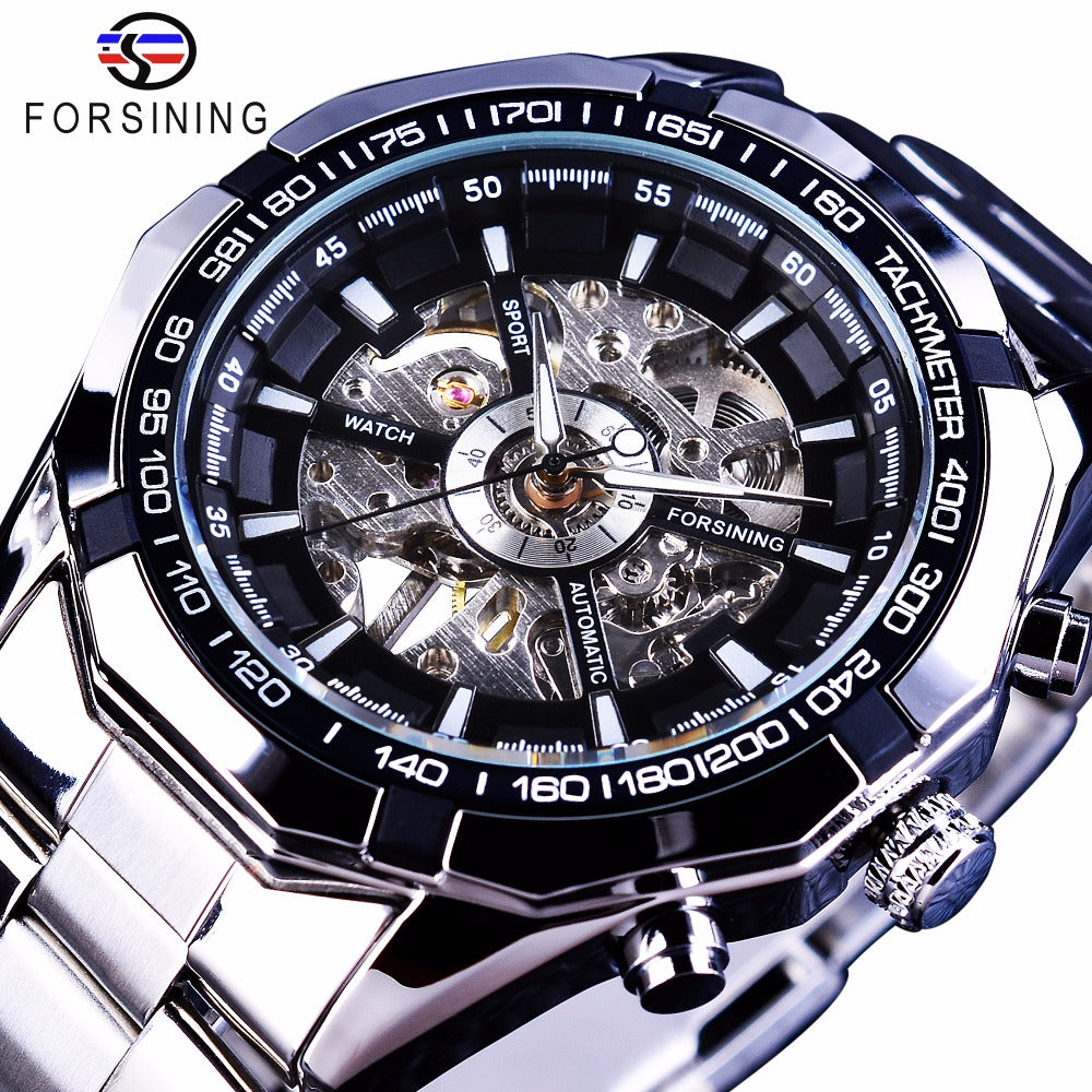 Men's Stainless Steel Luxury Waterproof Watch