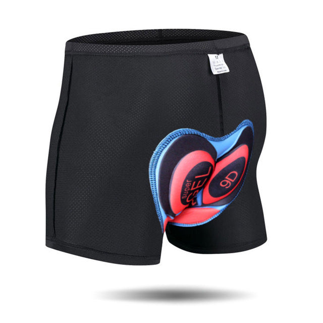 Unisex Comfort Cycling Shorts with 5D Soft Silica Gel Pad