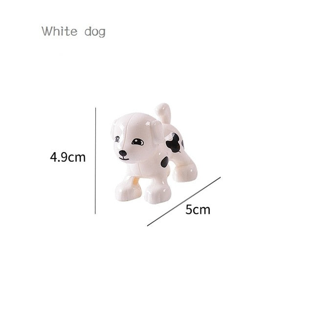 Animal Series Model Figures Big Building Blocks Animals Educational Toys For Kids Children Gift Compatible With Legoed Duploed