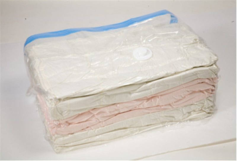 Transparent Vacuum Space Saving Storage Bag