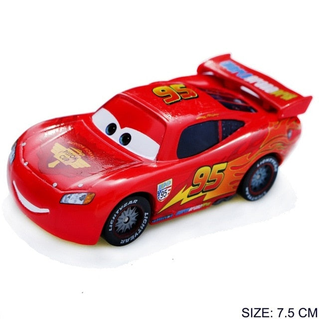 Disney Pixar Cars 3 27Styles Lightning McQueen Mater Jackson Storm Ramirez 1:55 Diecast Metal Alloy Model Toy Car for children