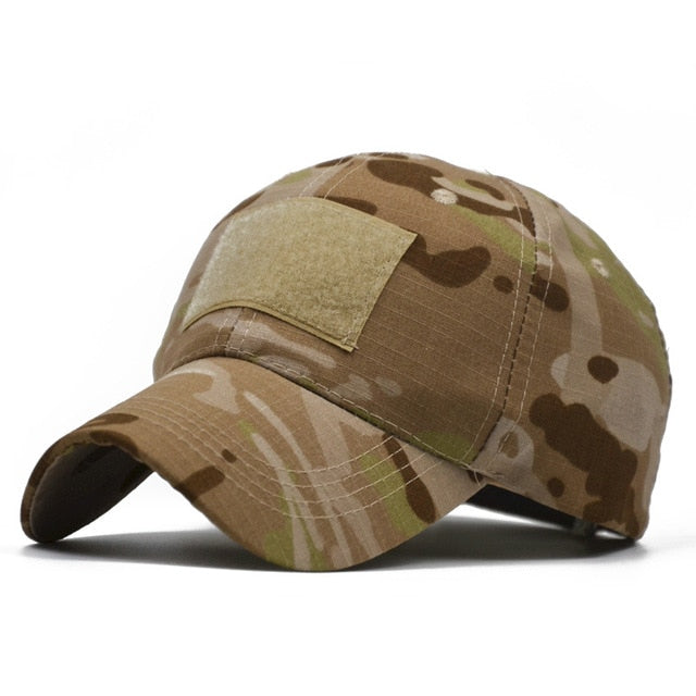 Tactical MultiCam Special Forces Hat with Velcro Patch