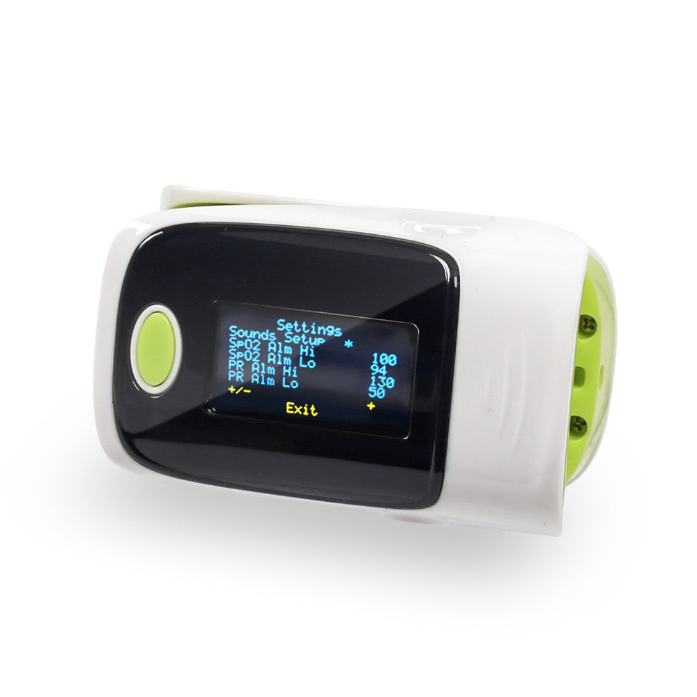 Portable Wireless Medical Fingertip Pulse Health Monitor
