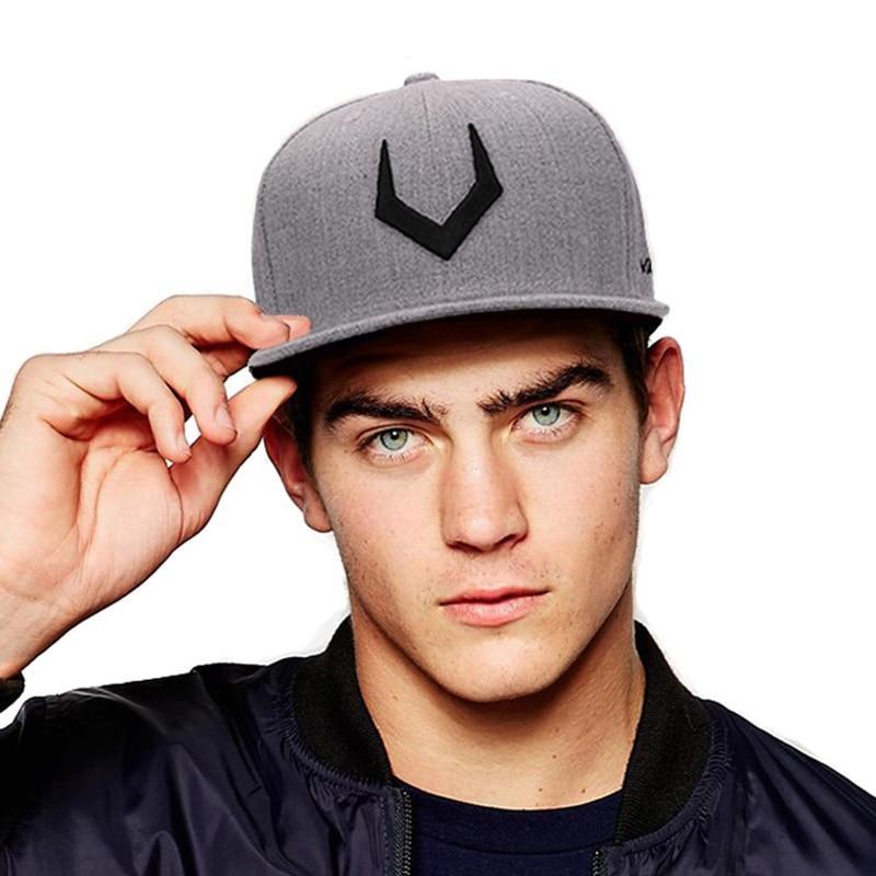 Men's Wool 3D Vendetta Embroidered Flat Brim Snapback