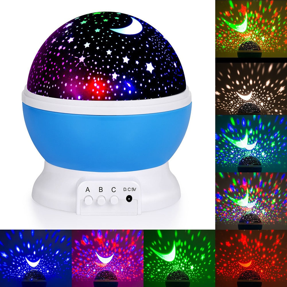 Luminous LED Starry Sky Night Light Projector