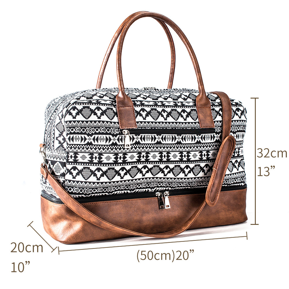 Women's Fashion Canvas Travel Bag