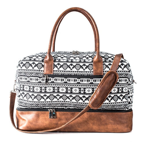 Women's Fashion Canvas Travel Bag