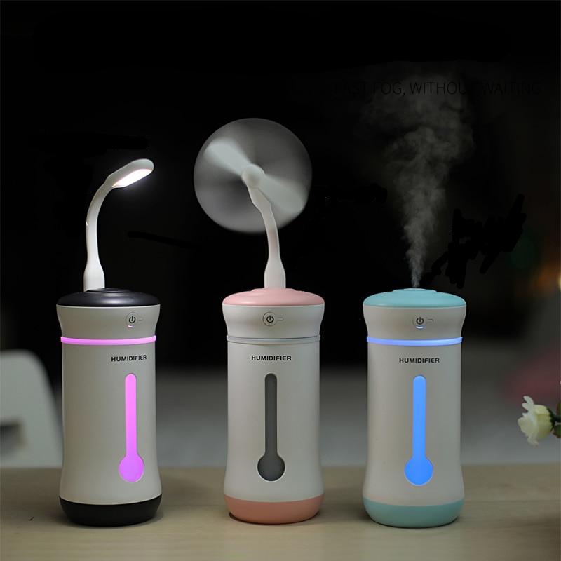 Mini USB Color Changing LED Aromatherapy Air Humidifier